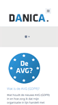 Mobile Screenshot of danica.nl