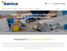 Tablet Screenshot of danica.net.au
